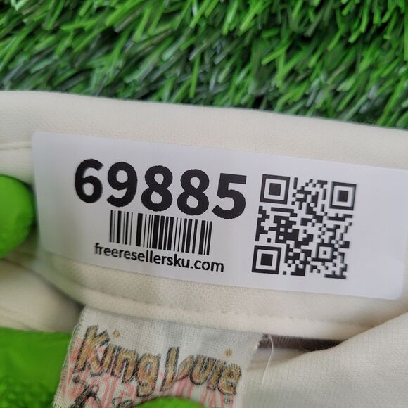 Vintage 70s King-Louie MOD Polo Shirt Women Medium 19x24 USA - Picture 6 of 14